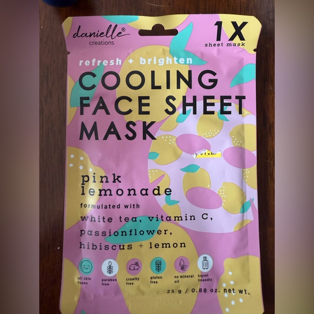 Pink lemonade Cooling Skincare Mask